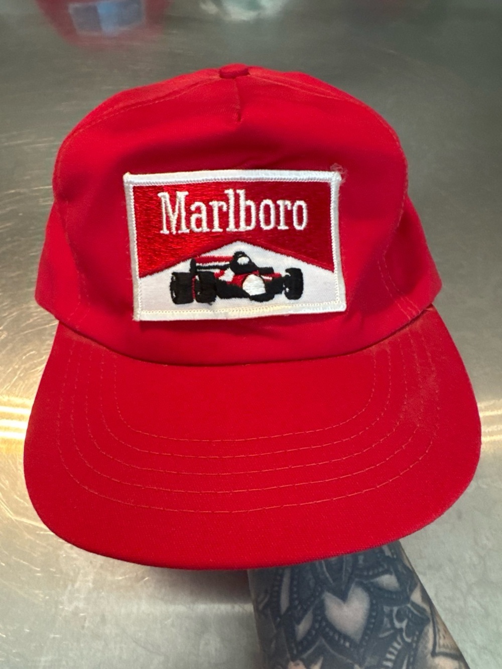 Vintage 80s Marlboro Racing F1 Hat